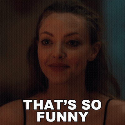 Woman Smiling That's So Funny GIF