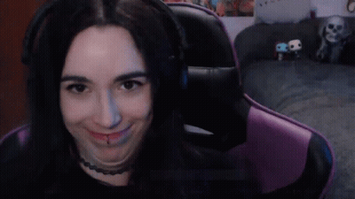 Woman Smiling Wearing Headphones GIF