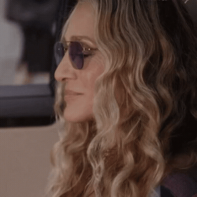 Woman Smiling Wearing Sunglasses GIF