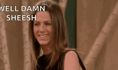 Woman Smiling Well Damn Sheesh GIF