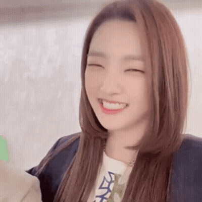Woman Smiling With Eyes Closed And Mouth Open GIF