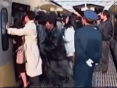 Woman Smiling With Hair Blowing In Wind GIF