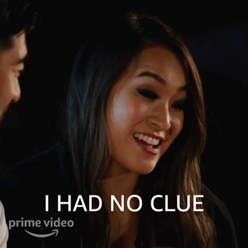 Woman Smiling With I Had No Clue GIF