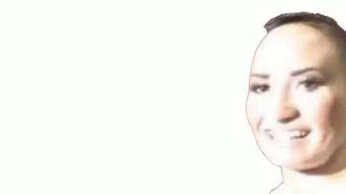 Woman Smiling With Shaved Head GIF
