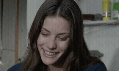 Woman Smiling With Teeth Showing GIF