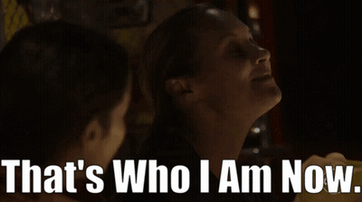 Woman Smiling With Who I Am Now GIF