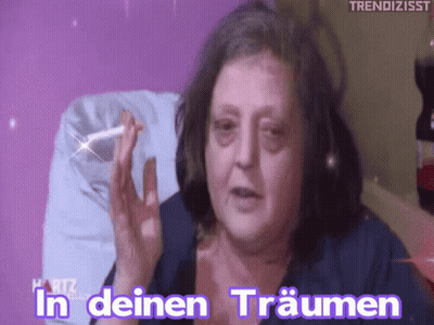 Woman Smoking Cigarette In Deinen Träumen GIF