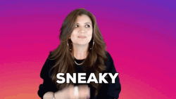 Woman Sneaky Smile GIF