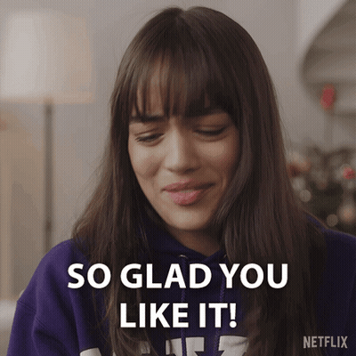 Woman So Glad You Like It Netflix Ad GIF