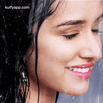 Woman Spraying Water From Nose GIF