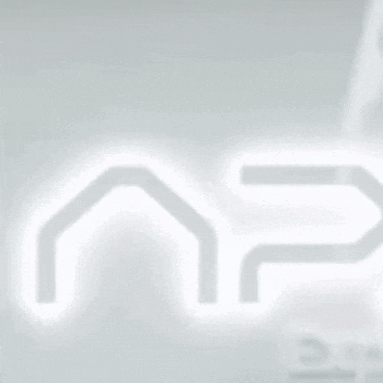 Woman Standing Before Question Mark Sign GIF