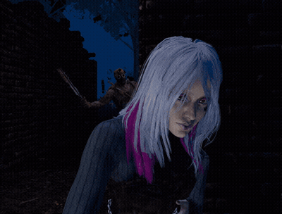 Woman Standing By Boi Sign GIF