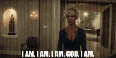 Woman Standing I Am I Am I Am God I Am GIF