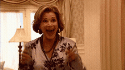 Woman Standing With Open Mouth GIF