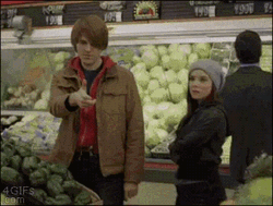 Woman Stealing A Watermelon GIF