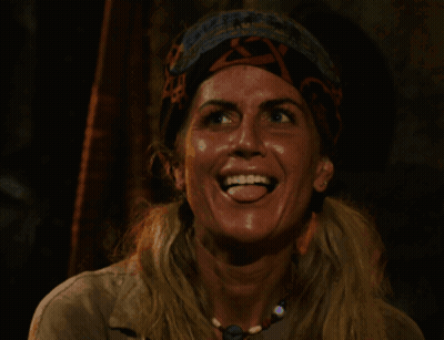 Woman Sticking Out Tongue With Bandana GIF