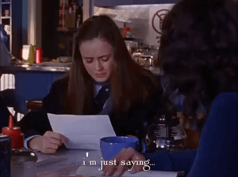 Woman Studying Just Saying GIF