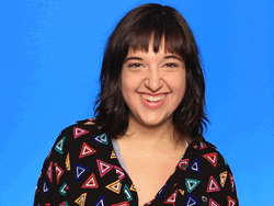 Woman Sudden Happy Then Sad Reaction GIF