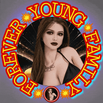 Woman Surrounded By Words Young Family GIF