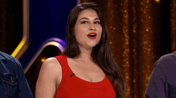 Woman Taking Deep Breathing GIF