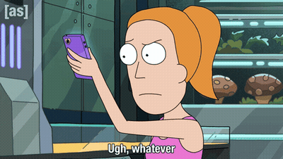 Woman Taking Picture Ugh Whatever GIF