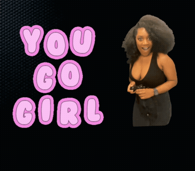 Woman Taking Picture You Go Girl GIF