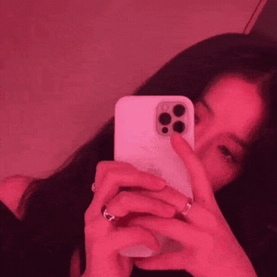Woman Taking Selfie GIF