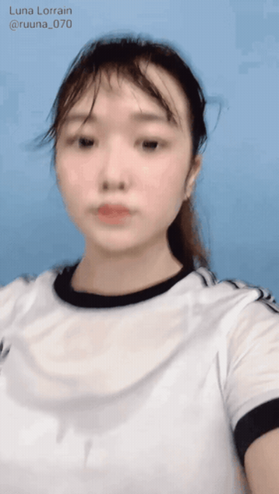 Woman Taking Selfie With Luna Lorraine GIF