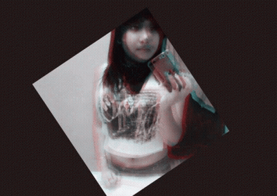 Woman Taking Selfie With Phone GIF