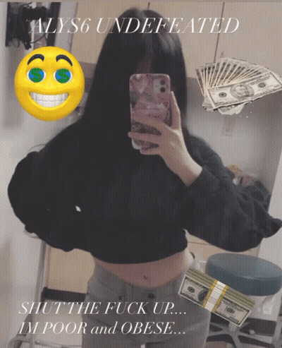 Woman Taking Selfie With Smiley Face Alys6 Undefeated GIF