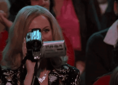 Woman Taking Video With Panasonic Camera GIF