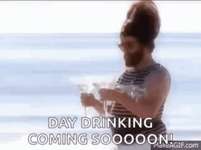 Woman Talking On Cell Phone Would You Put Day Drinking Under GIF
