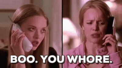 Woman Talking On Phone Next To Crying Woman GIF