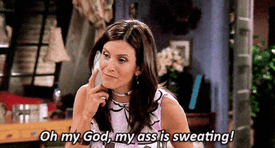 Woman Talking On Phone Saying Oh My God GIF