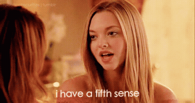 Woman Talking To Another Saying I Have A Fifth Sense GIF