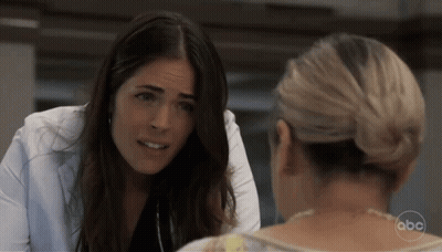 Woman Talking To Another Woman Saying ABC GIF