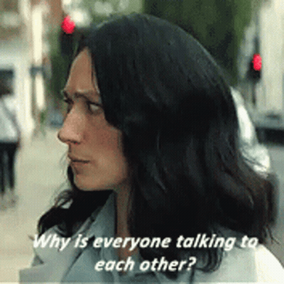 Woman Talking To Another Woman GIF