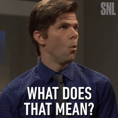 Woman Talking To Man Saying Help Me Understand GIF