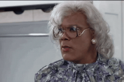 Woman Taped To Table With Duct Tape On Mouth GIF