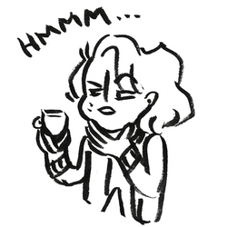 Woman Taste Testing Espresso GIF