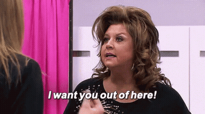 Woman Telling Another: I Want You Out Of Here GIF