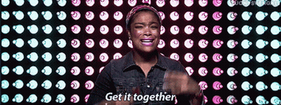 Woman Tells Another She'll Come Back Guns Blazing GIF