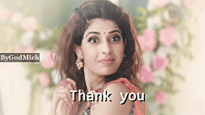Woman Thank You Gesture Folded Hands GIF