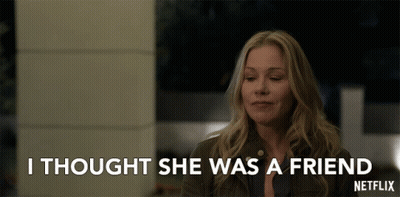Woman Thought She Was A Friend On Netflix GIF