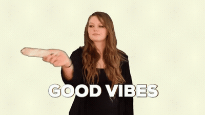 Woman Thumbs Up Good Vibes GIF