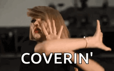 Woman Thumbs Up Saying Coverin GIF