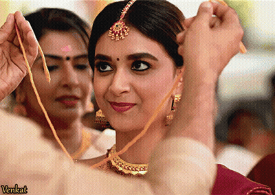 Woman Tied Up By Man With Word Venkat GIF