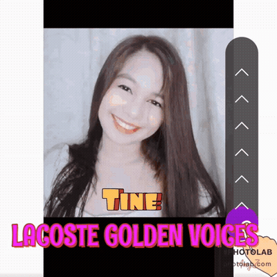 Woman Tine Lacoste Golden Voices GIF