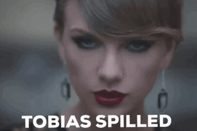 Woman Tobias Spilled GIF
