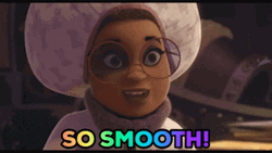 Woman Touching Her Face So Smooth GIF